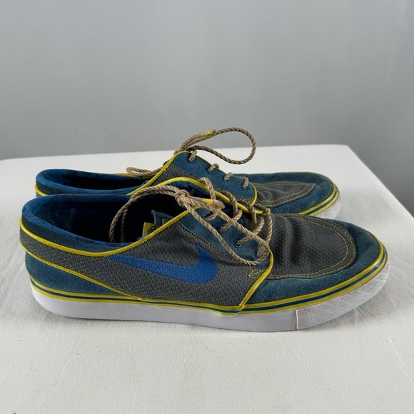 Nike x Stefan Janoski 2017 SB Zoom 'Doernbecher' Sneaker in Blue Grey Size 11 - Picture 5 of 8